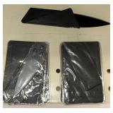 10 foldable card knives