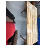 Rustic style wooden table