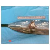 Hand Painted Wood Paddle