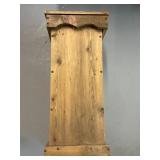 Vtg wooden Potato box, trashcan?