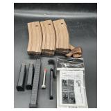 Magazines and handles Glock mos adapter set