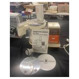 Vintage Hamilton Beach Food Processor