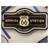 Battery Powered Light up Route 66 Light