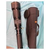 Roku on 650-1300mm Telephoto Zoom T-mount Lens