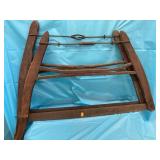2 Antique Wooden Frame Buck Saws