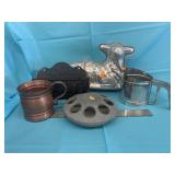 Vintage Items: Lamb Cake Mold, Hanging Comb C