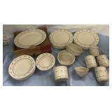 Longaberger woven traditions green 23 pieces