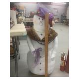 38" Tall Snowlady