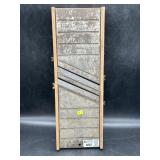 Vintage cabbage cutting board