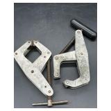 (2) Kant twist clamps
