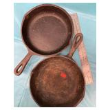 Cast Iron Skillets 2 each