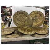 Brass decor plates