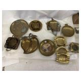 Brass ashtrays