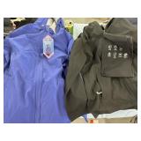 2 free country waterproof jackets size