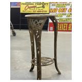 Metal outdoor/ garden/ plant table