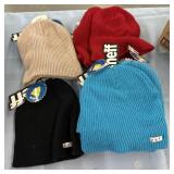 11 assorted toboggans