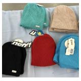 15 assorted color toboggans