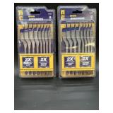 (2) 8pc IRWIN paddle-bits