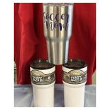 two Magellan20 ounce umblers and (1)30 ounce?