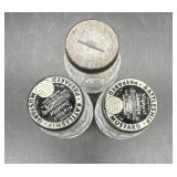 VtgBATTLESHIP Prepared Mustard jar coin banks