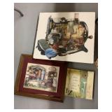 3 Pictures & 2 Shelves