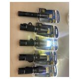 (5) luxpro flashlights (4) 350 lumens (1) 250