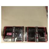 (2) 29 pc CRIMSON bit driving set