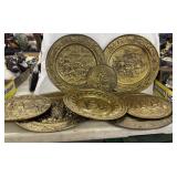 Brass decor plates