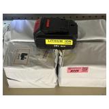 (4) lithium ion 20v max 4.0 AH  tool batteries