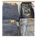 3 Menï¿½s Jeans(30-42) 1 Pair Of Women