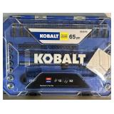 65 pc KOBALT MECHANICS TOOL SET
