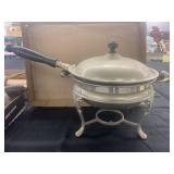 Vintage Silver Plated Chafing Dish