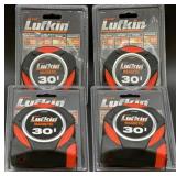 (4) 30ï¿½ lufkin tape measurers