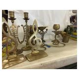 Candleholders and candelabra brass decor