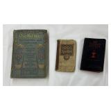 3 Vtg books oldest is 1951 and bobs hotels map