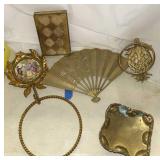 Brass Door knocker and other home decor