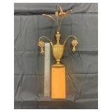 Antique Gilded Wall Sconce