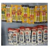 6 loc tite and 7 superglue tubes