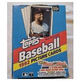 1992 Topps Baseball Wax Box