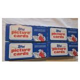 4 1990 Topps football vending boxes