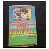 1989 Score football wax box, scarce