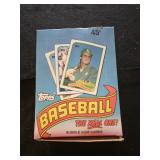 1989 Topps baseball wax box