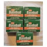5 1987 Fleer Update Sets
