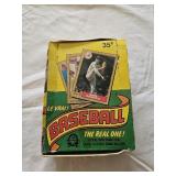 1987 O-Pee-chee baseball wax box