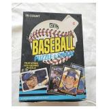 1985 Donruss baseball wax box