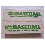 2 1987 Fleer baseball factory sets