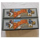 2 1990 Donruss baseball factory sets