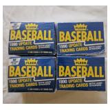 4 1990 Fleer Update sets