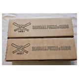 2 1987 Donruss baseball factory sets