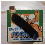 1982 Topps Football Cello Box, Scarce